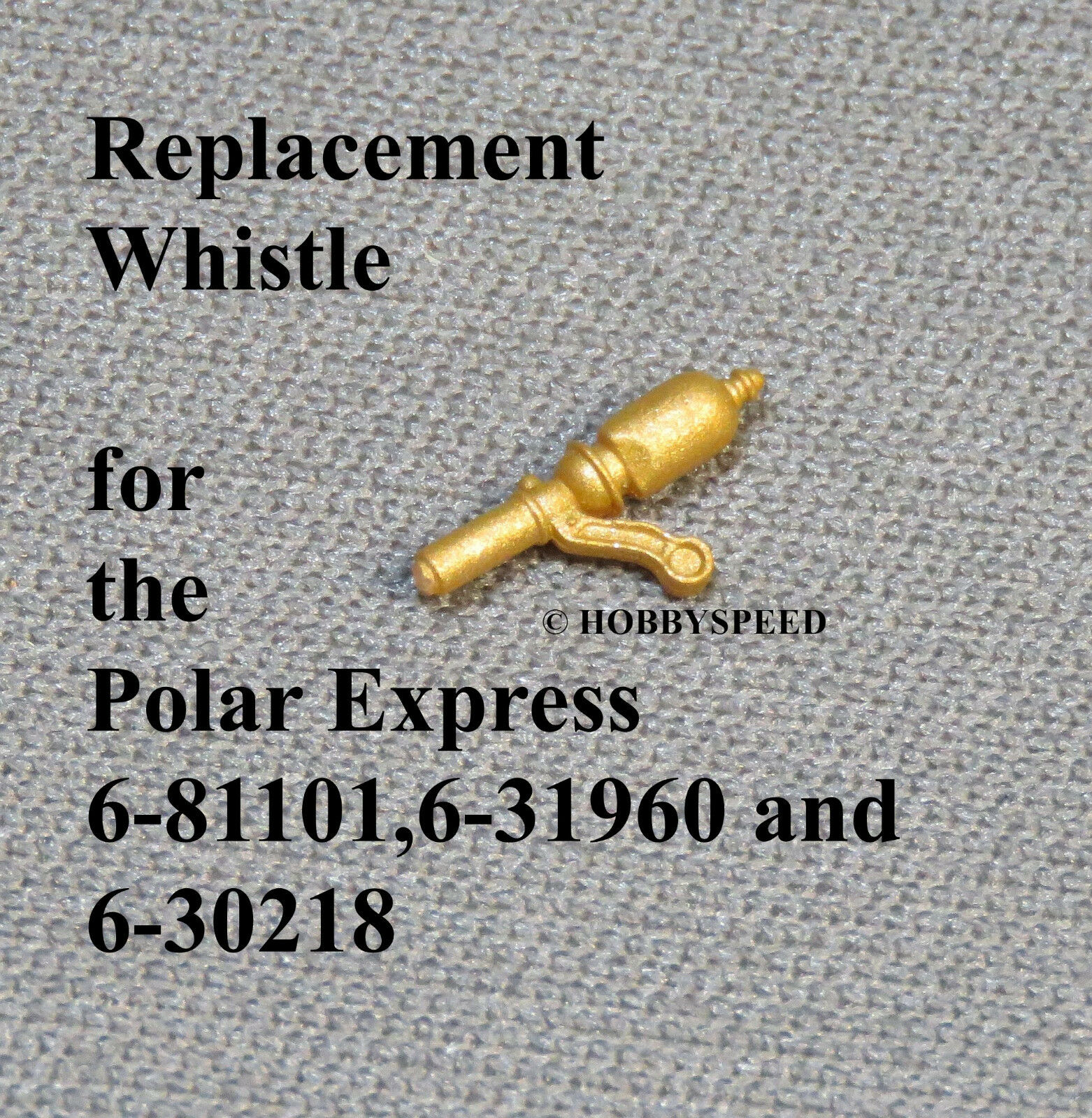Lionel Berkshire Jr Polar Express 620-8649-102 Gold Whistle 