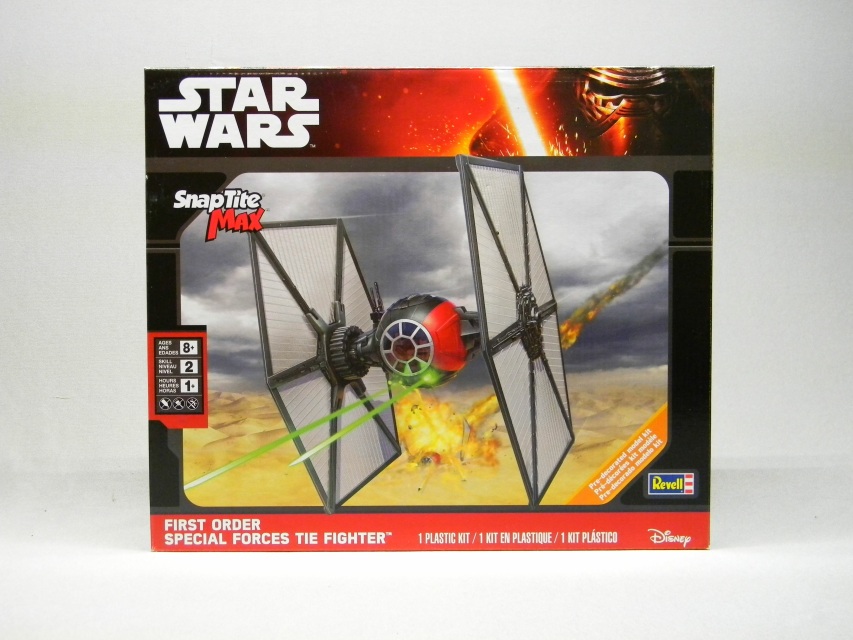 REVELL SNAP TITE MAX STAR WARS FIRST ORDER SPECIAL FORCES TIE FIGHTER 